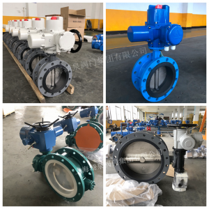 D943H-10C，DN350，PN10手电两用法兰电动蝶阀